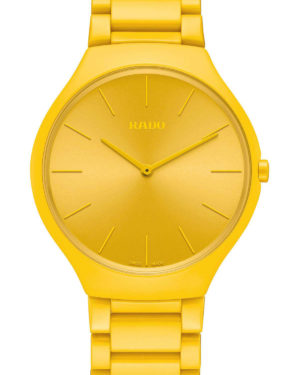 Rado True Thinline Le Corbusier Sunshine Yellow 4320W Limited Edition