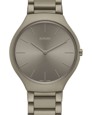 Rado True Thinline Le Corbusier Grey Brown Natural Umber 32141 Limited Edition