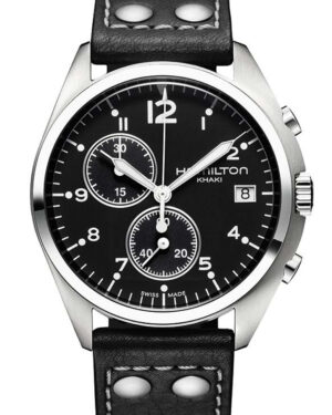 Hamilton Khaki Aviation Pilot Pioneer Chrono Quartz
