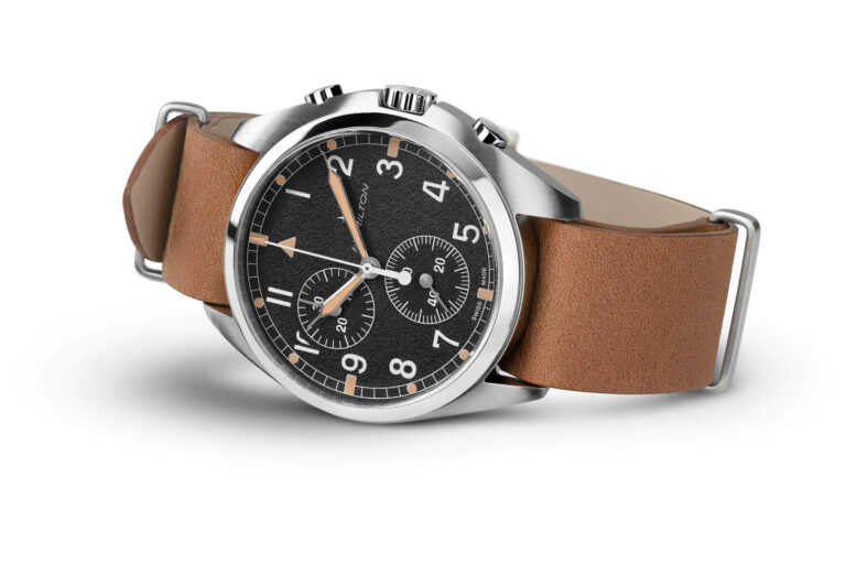 Hamilton Khaki Aviation Pilot Pioneer Chrono Quartz – Bild 2