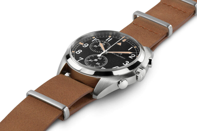 Hamilton Khaki Aviation Pilot Pioneer Chrono Quartz – Bild 3