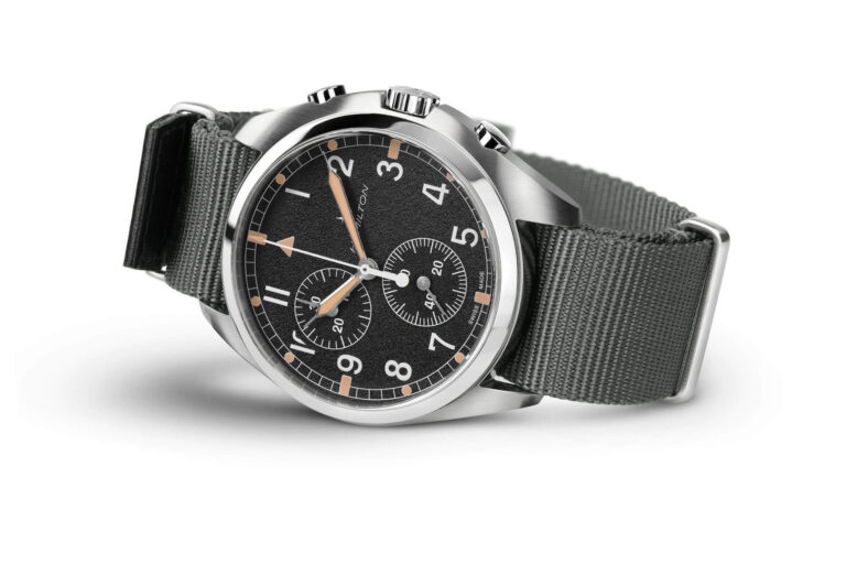 Hamilton Khaki Aviation Pilot Pioneer Chrono Quartz – Bild 2