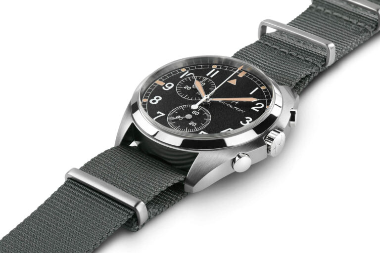 Hamilton Khaki Aviation Pilot Pioneer Chrono Quartz – Bild 3