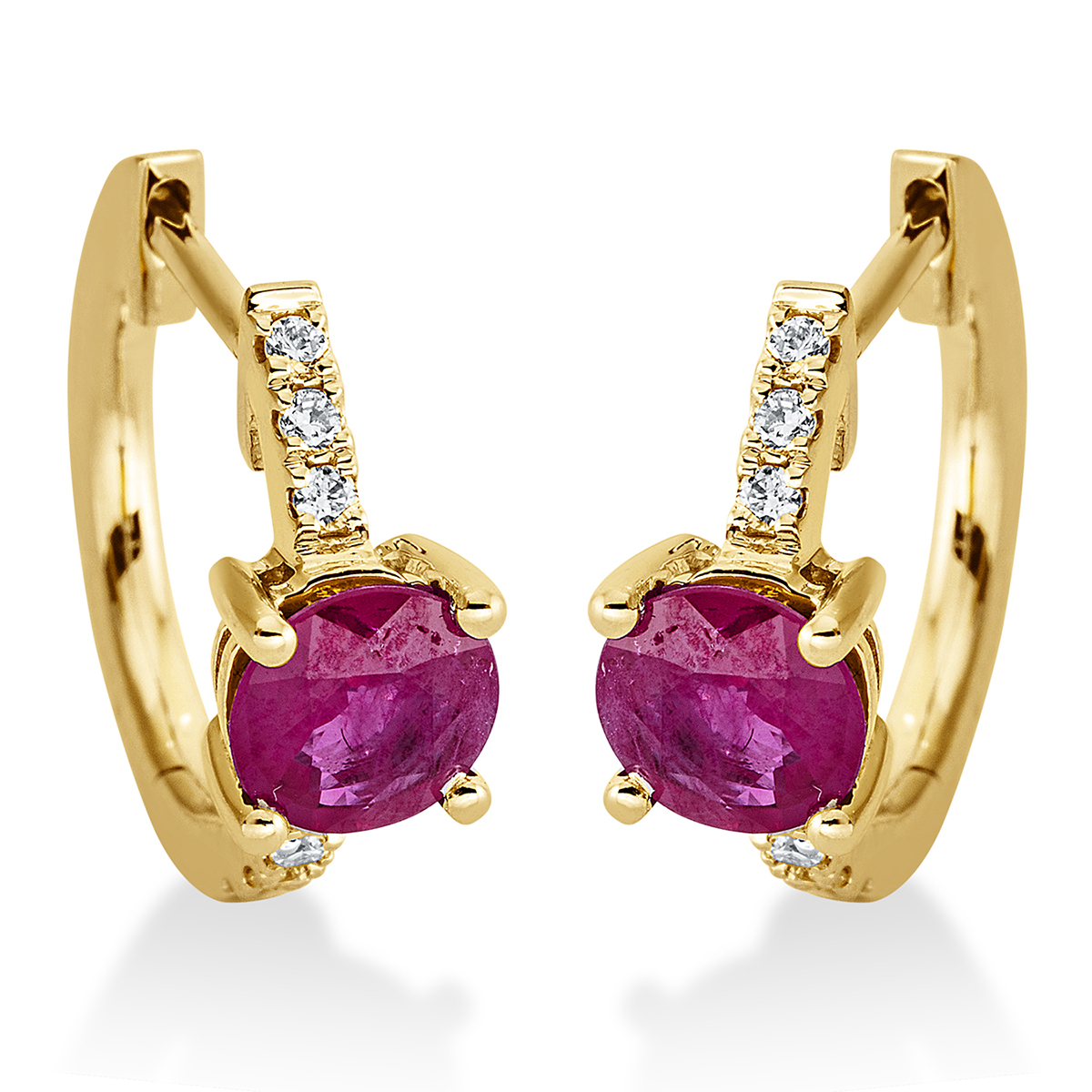 Creolen 4er-Krappe 18 kt GG