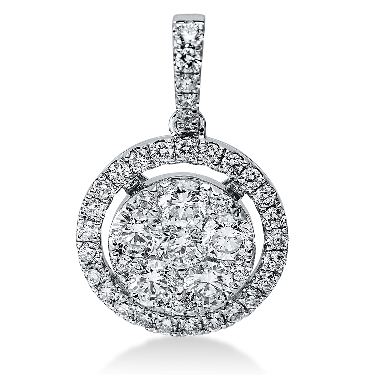 Anhänger 18 kt WG, mit Öse