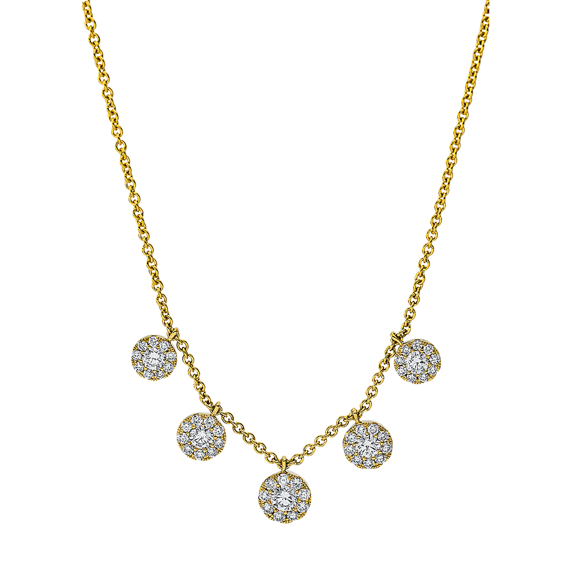 Collier 18 kt GG
