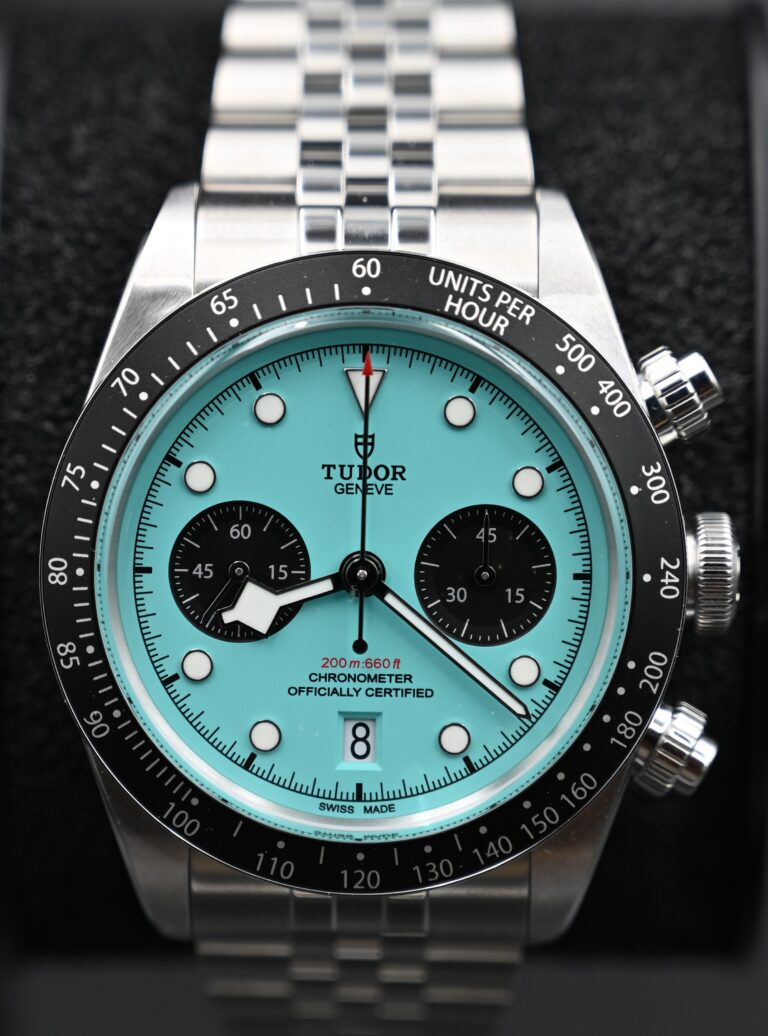 Tudor Black Bay Chrono Flamingo Blue