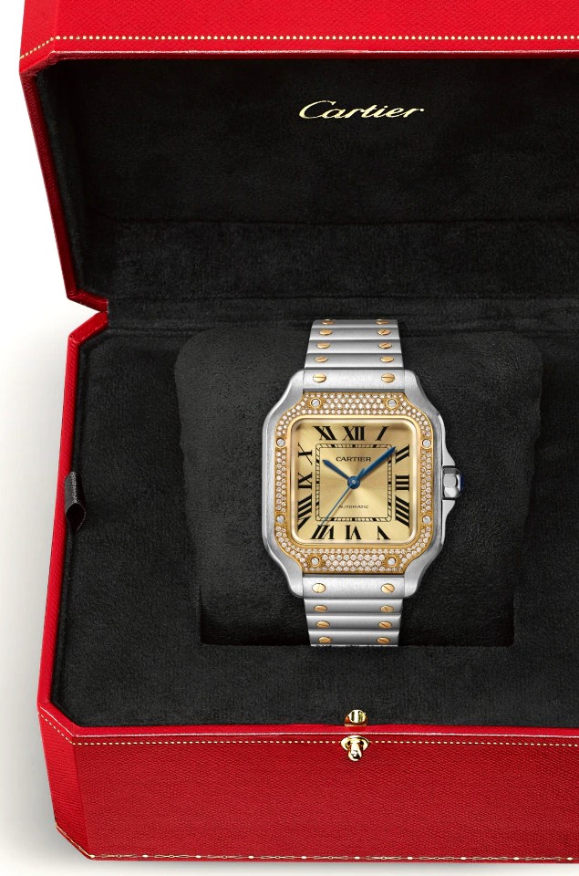 Cartier Santos 41.9mm x 35.1mm – Bild 4