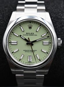 Rolex Oyster Perpetual 41 Pistachio Green