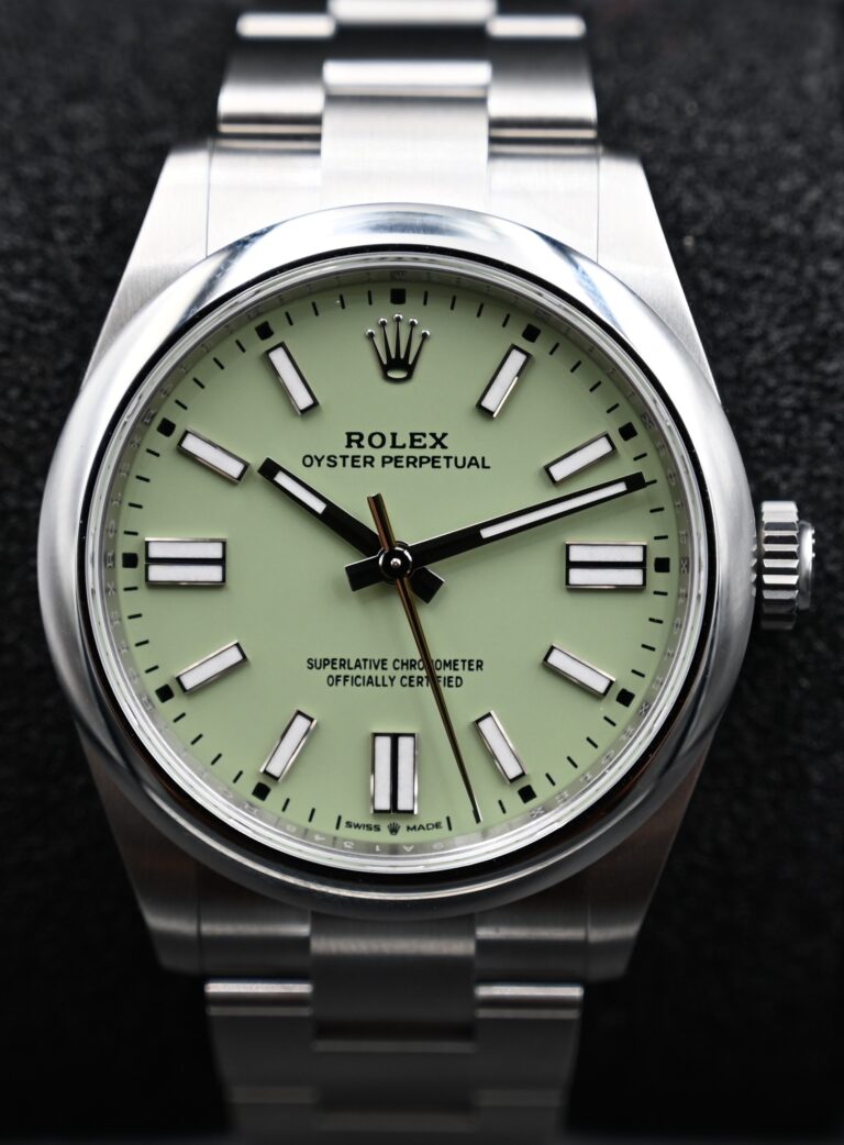 Rolex Oyster Perpetual 41 Pistachio Green